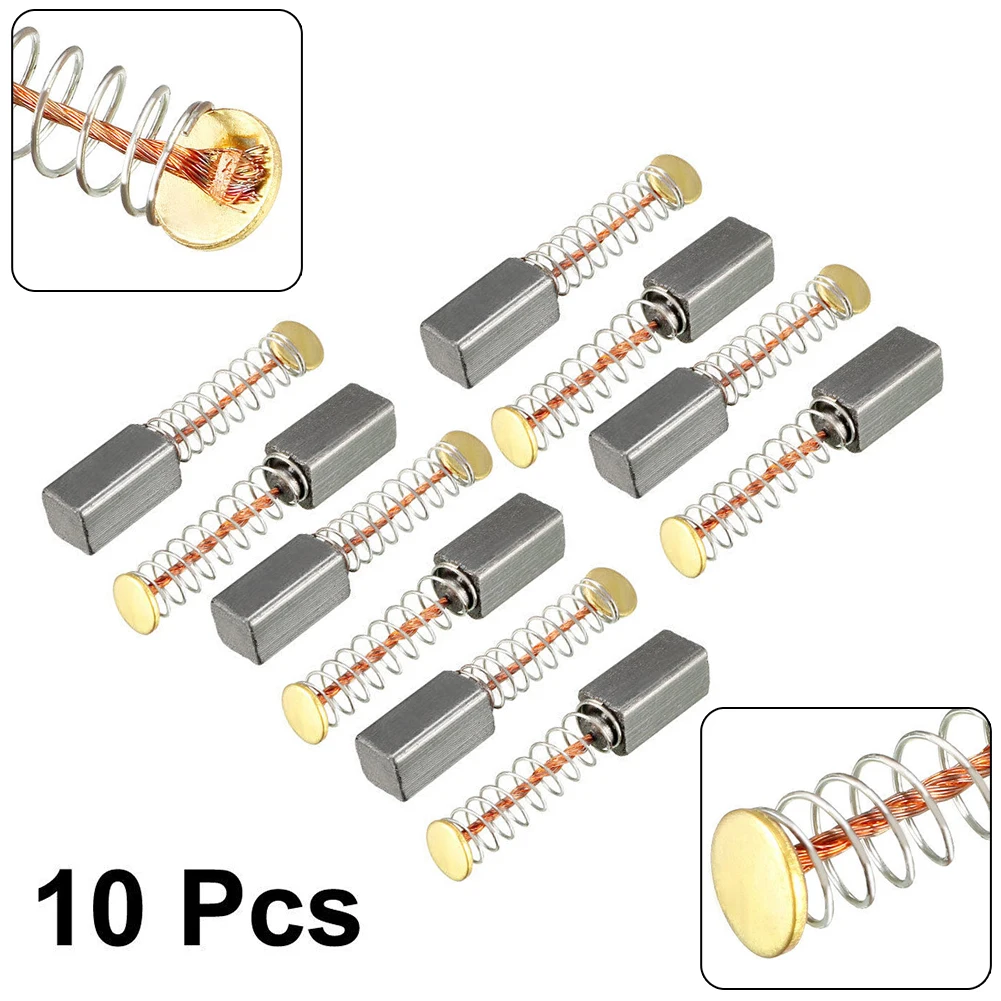 Power Tools Carbon Brush - 10pcs Carbon Brush Carbon 10*5*5mm For
