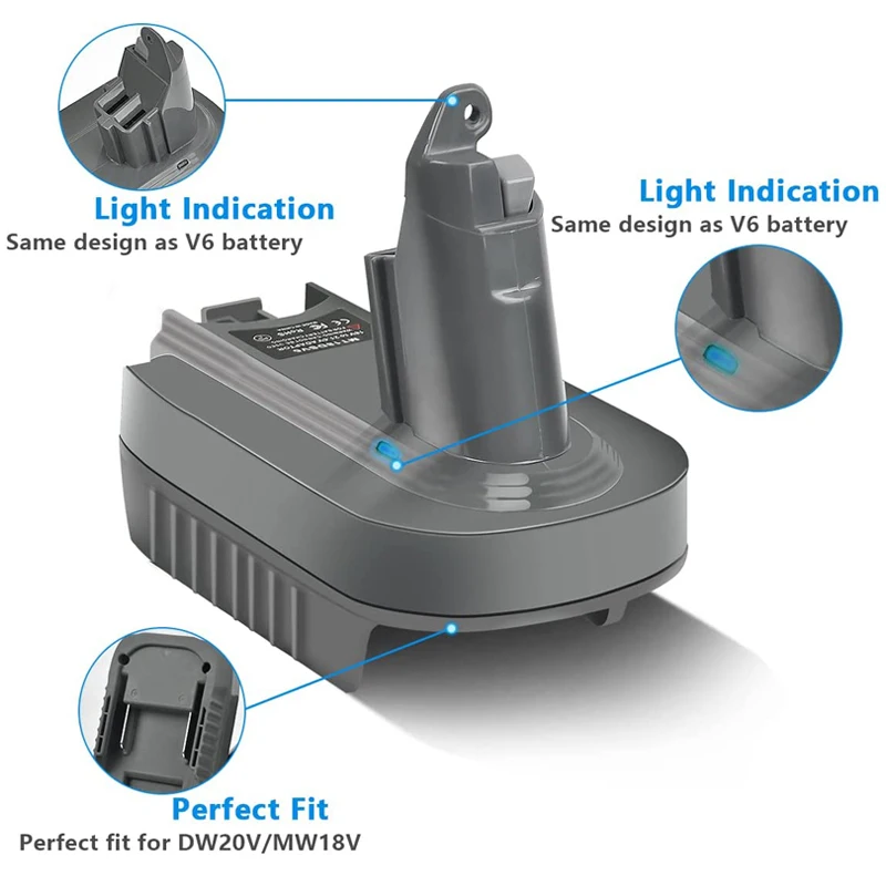 New For Makita/Dewalt/Milwauke - Power Tools Battery Adapter incelemesi ve fiyatı
