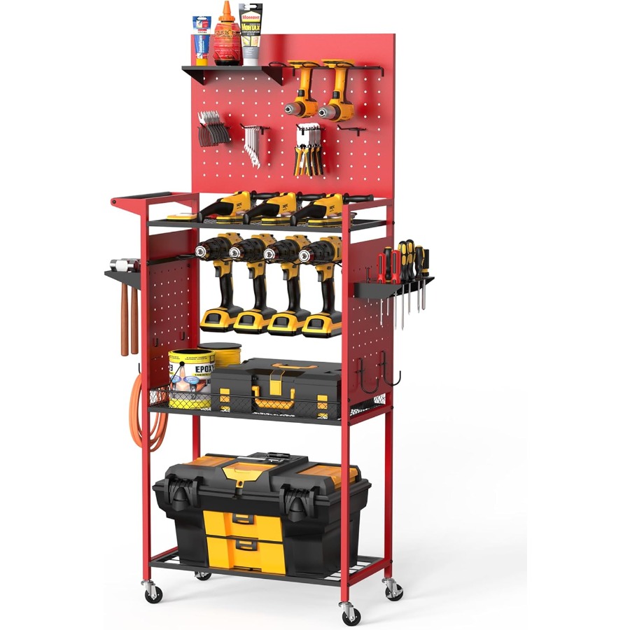 LimeHill Garage Power Tools Or - Power Tools On Pegboard incelemesi ve fiyatı