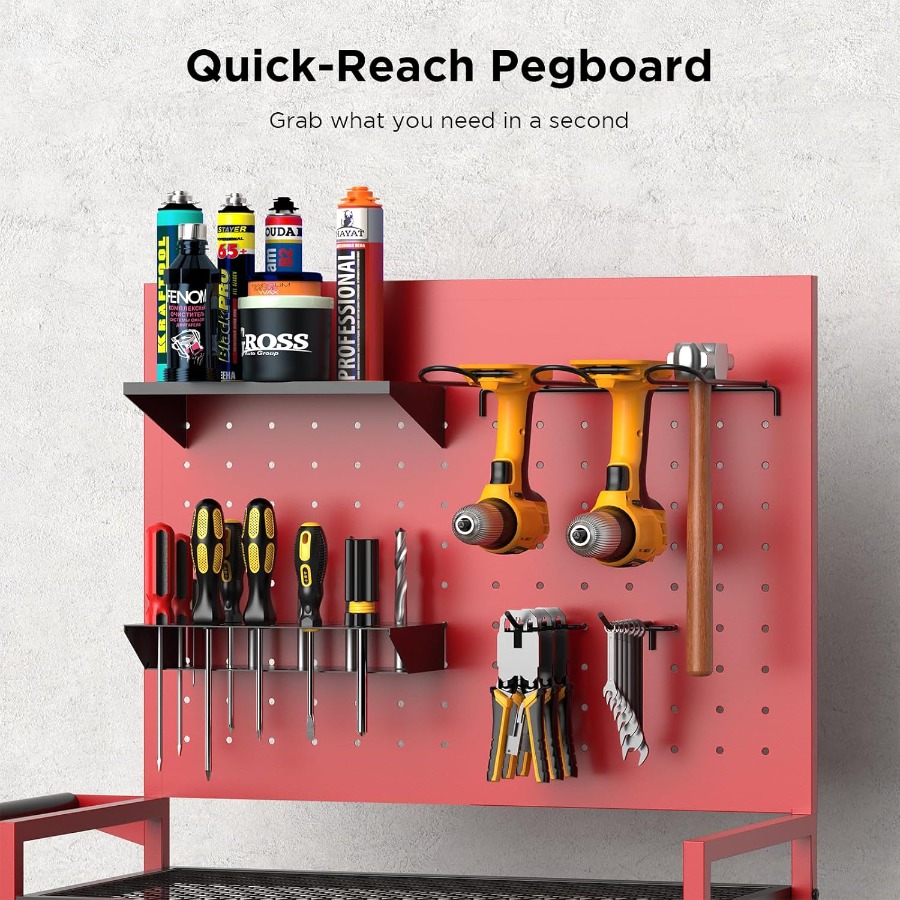 LimeHill Garage Power Tools Or - Power Tools On Pegboard incelemesi ve fiyatı