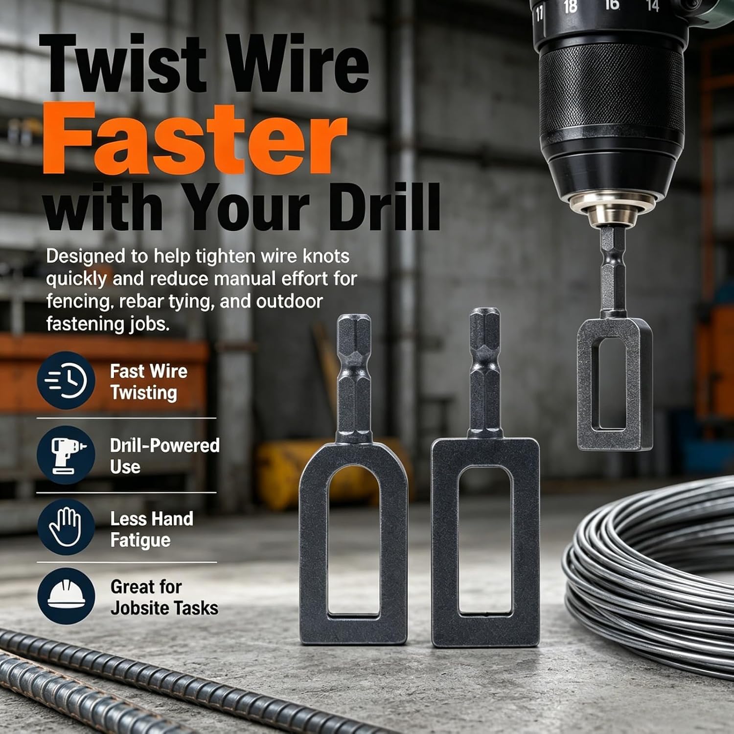 Rebar Tie Wire Winder Tool 1/4 - Power Tools In Construction incelemesi ve fiyatı