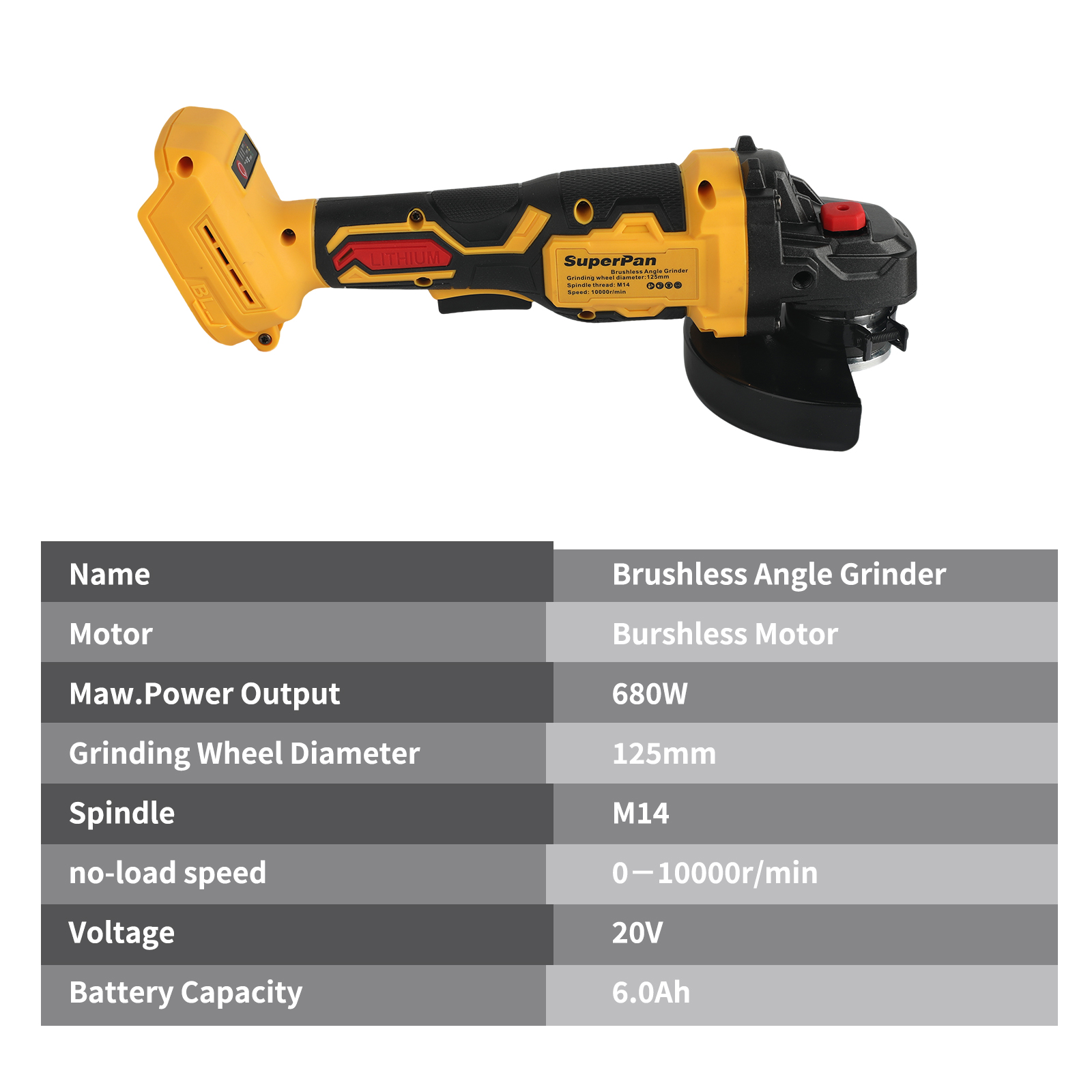 20V Adjustable speed brushless - Power Tools Battery Adapter incelemesi ve fiyatı