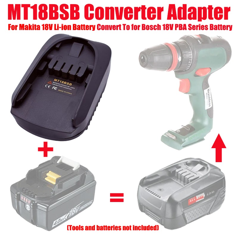 ALASICKA MT18BSB Battery Adapt - Power Tools Battery Adapter incelemesi ve fiyatı