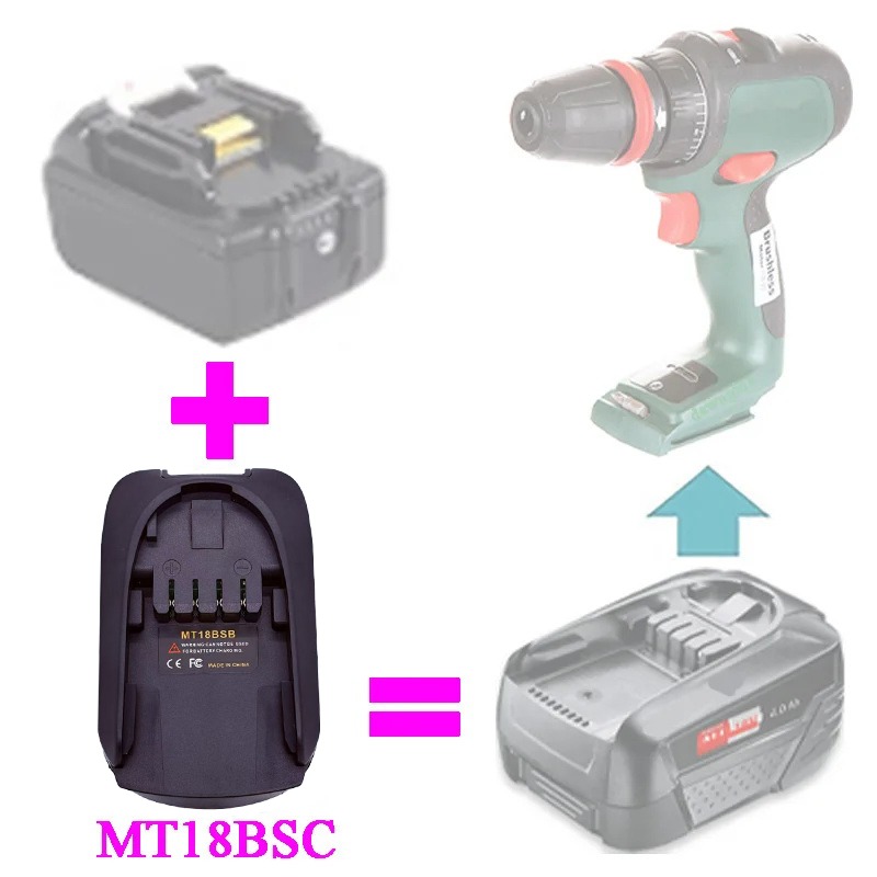 ALASICKA MT18BSB Battery Adapt - Power Tools Battery Adapter incelemesi ve fiyatı