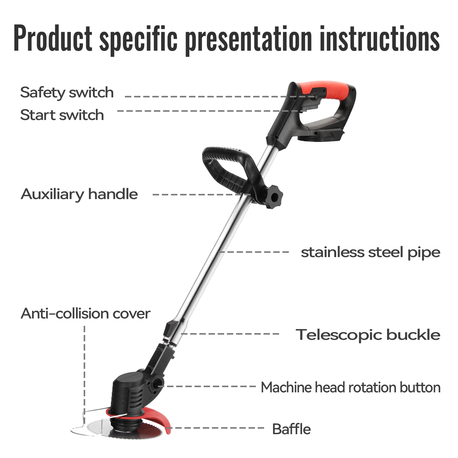 Lithium Electric Grass Trimmer - Power Tools Portable incelemesi ve fiyatı