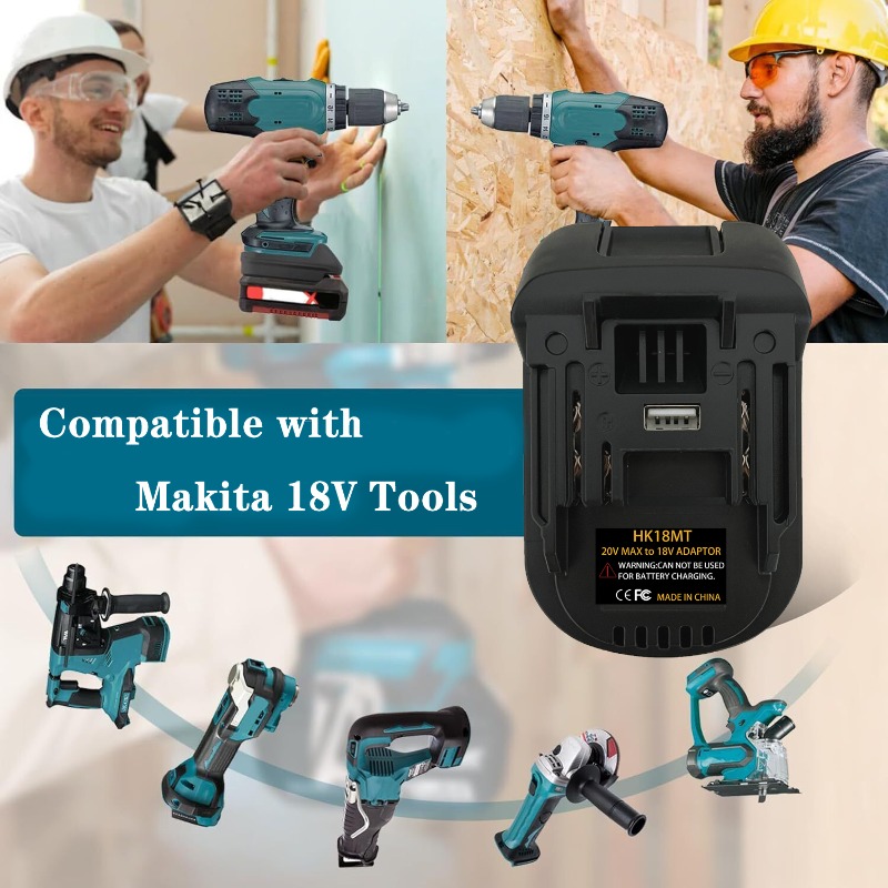 ALASICKA Battery Adapter HK18M - Power Tools Battery Adapter incelemesi ve fiyatı