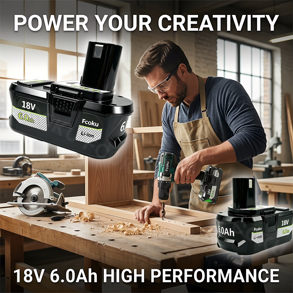 18V 6.0Ah Rechargeable Li-ion  - Power Tools Ltd incelemesi ve fiyatı