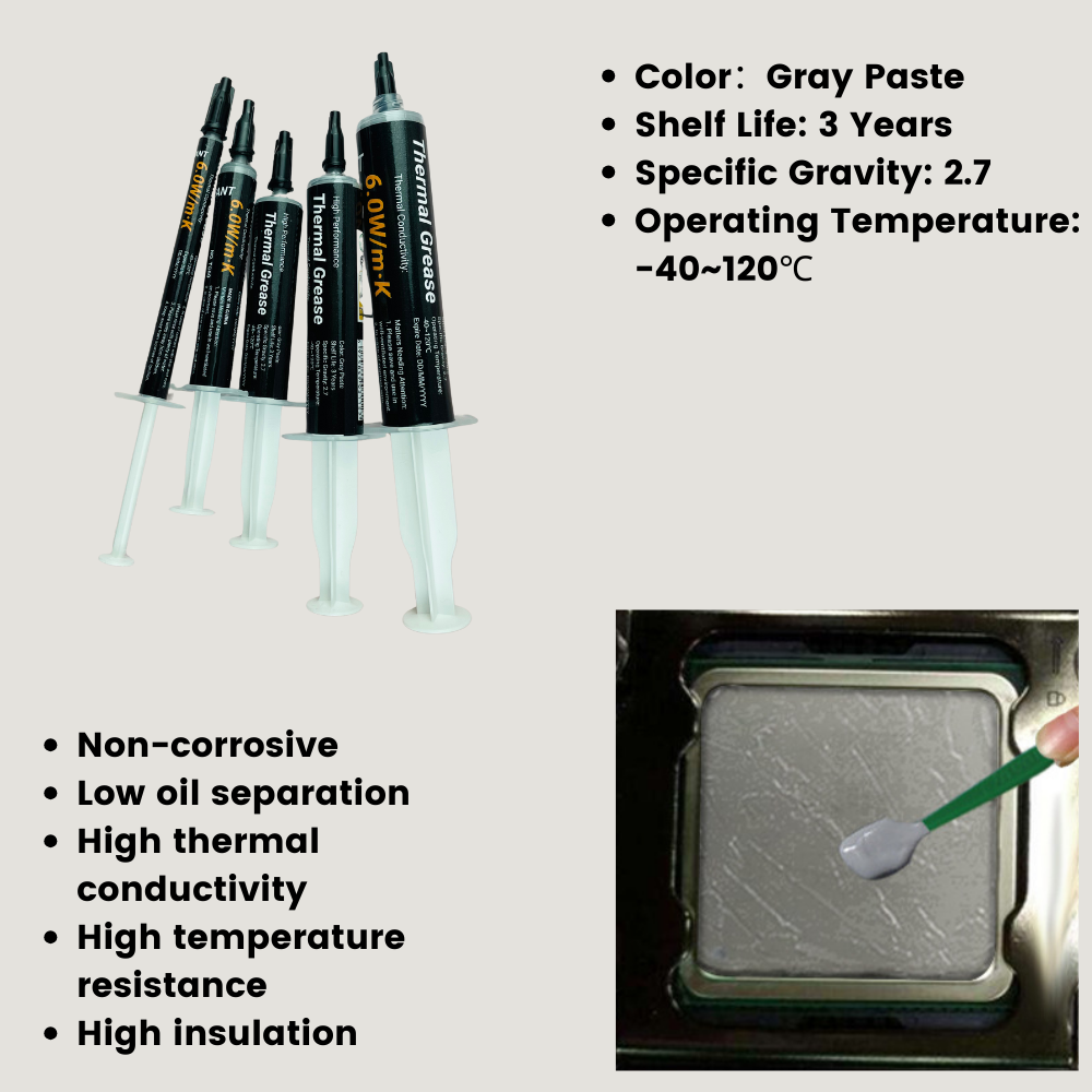Thermal Conductive Grease Past - Power Tools Grease incelemesi ve fiyatı