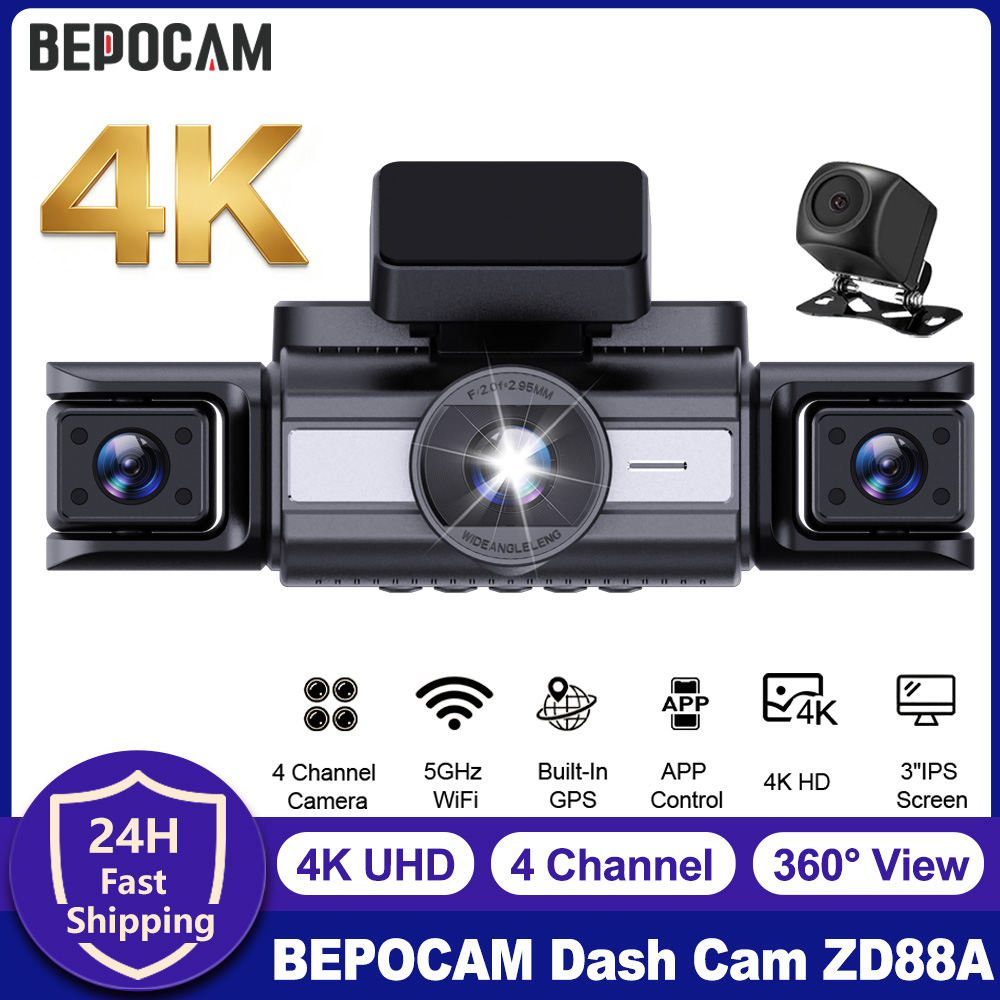 BEPOCAM 4 Channel Dash Cam 4K  - Power Tools Japan incelemesi ve fiyatı