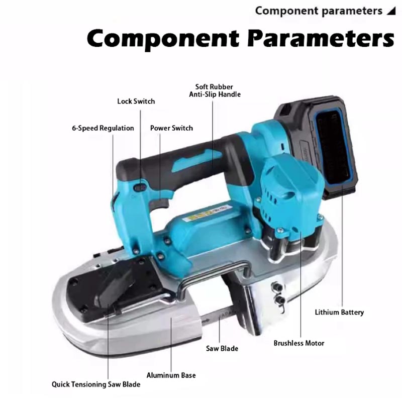490W Portable Brushless Band S - Power Tools Portable incelemesi ve fiyatı
