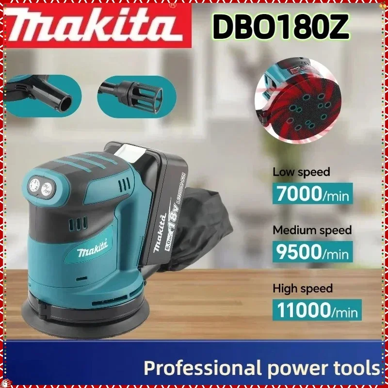 Makita DBO180 Rechargeable Dis - Random Orbital Sander incelemesi ve fiyatı