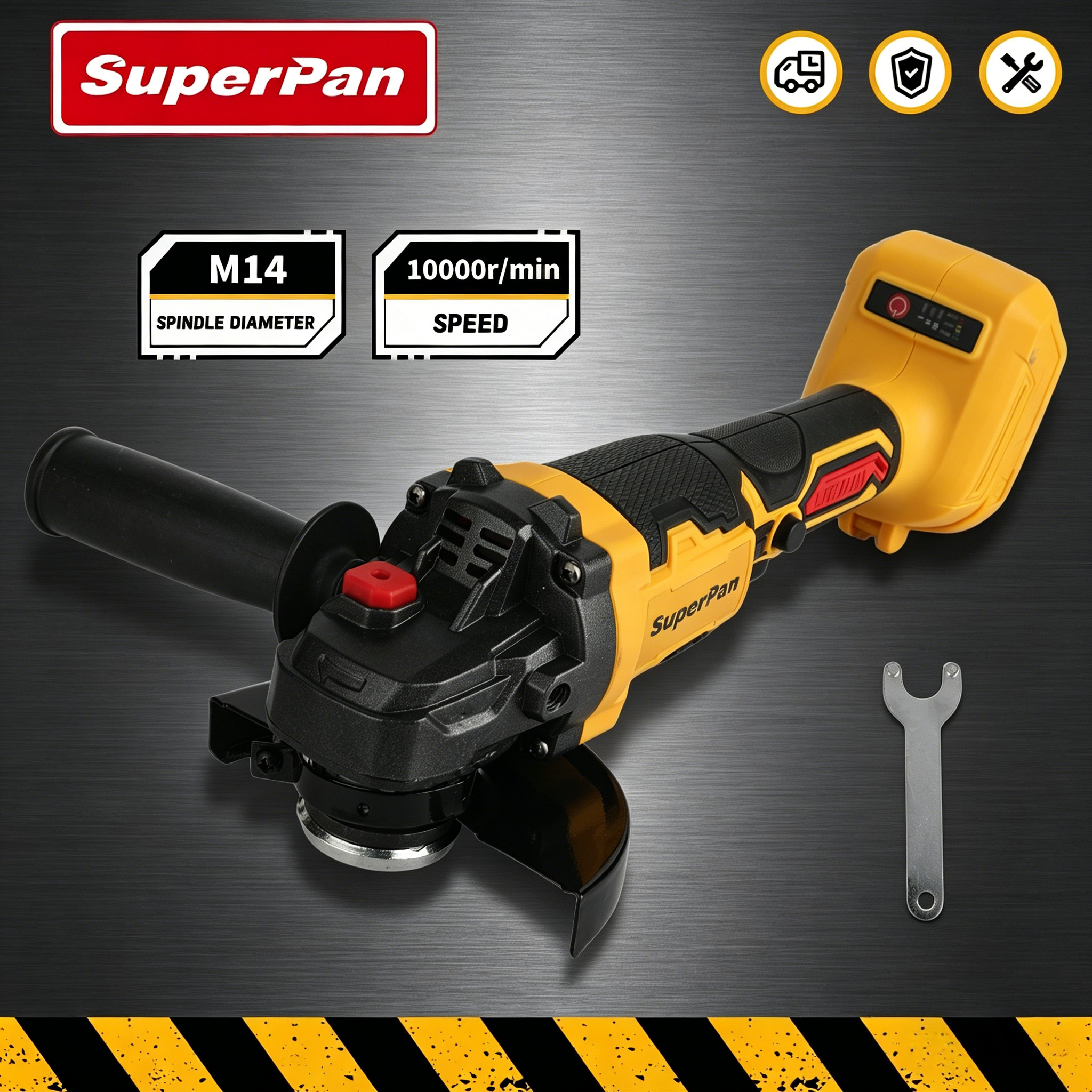 High power brushless angle gri - Power Tools Battery Adapter incelemesi ve fiyatı