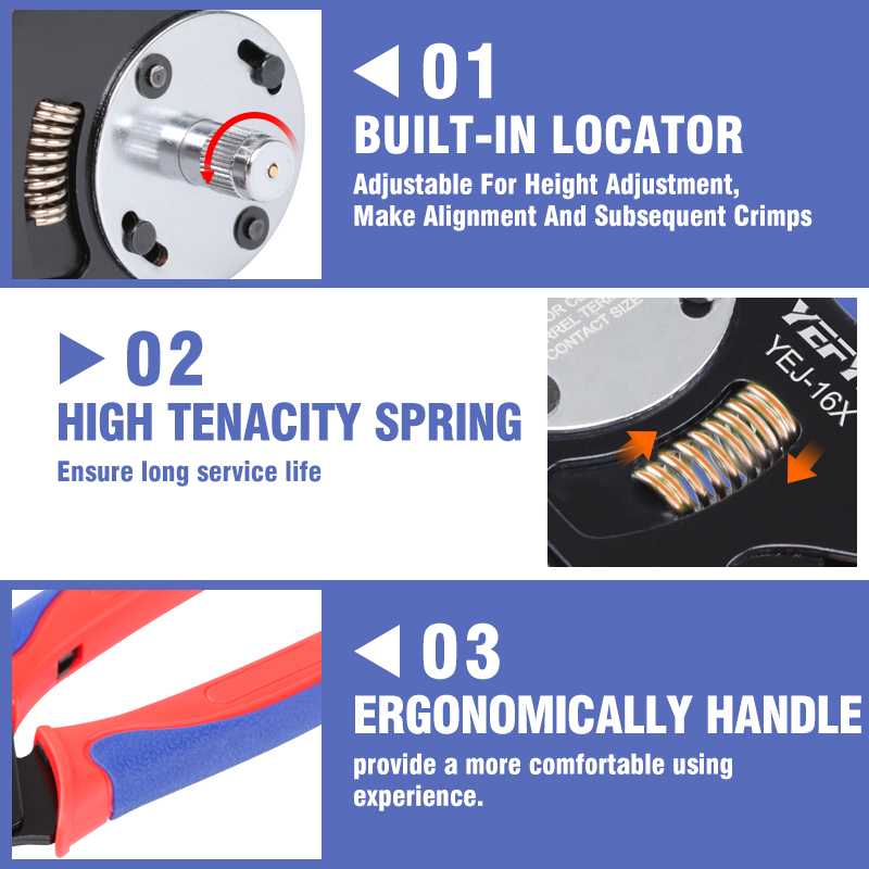 Deutsch Crimp Tool,YEJ-12X/16X - Power Tools Japan incelemesi ve fiyatı