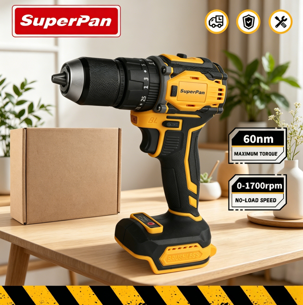 Brushless electric drill concr - Power Tools Battery Adapter incelemesi ve fiyatı