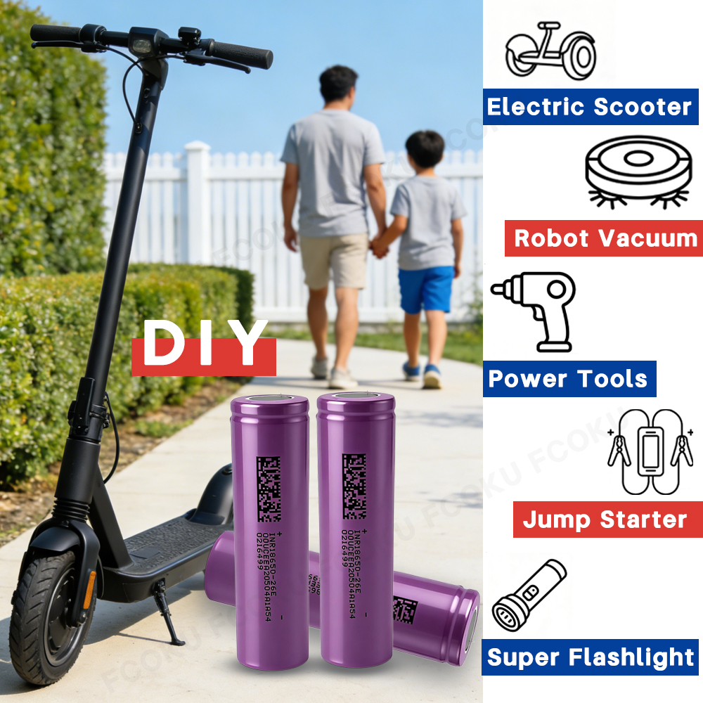 100% New INR18650 26E Battery  - Power Tools Ltd incelemesi ve fiyatı