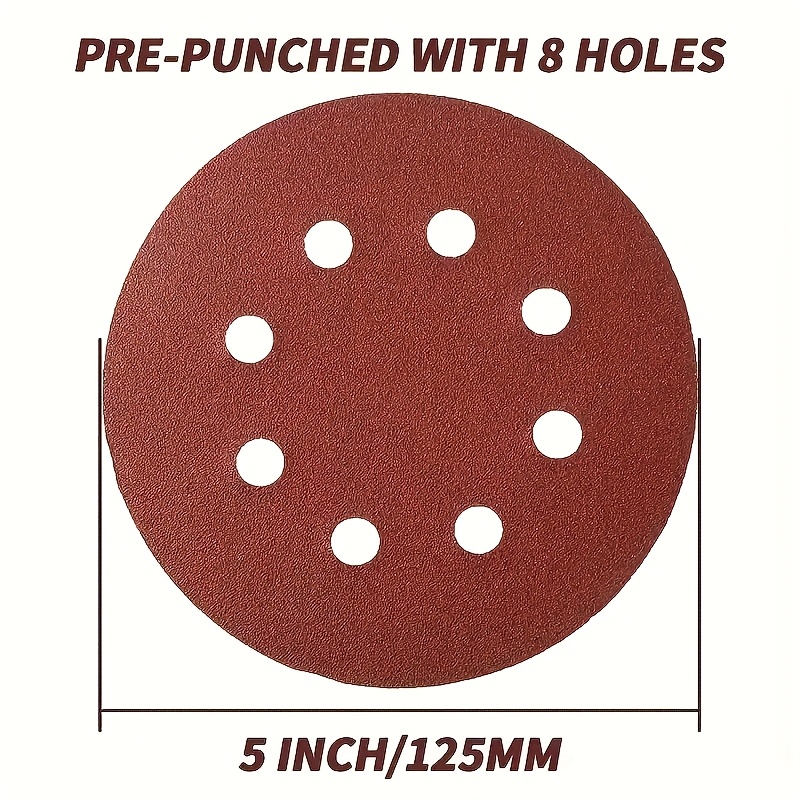 100 Pieces of 5-Inch 8-Hole Sa - Random Orbital Sander incelemesi ve fiyatı