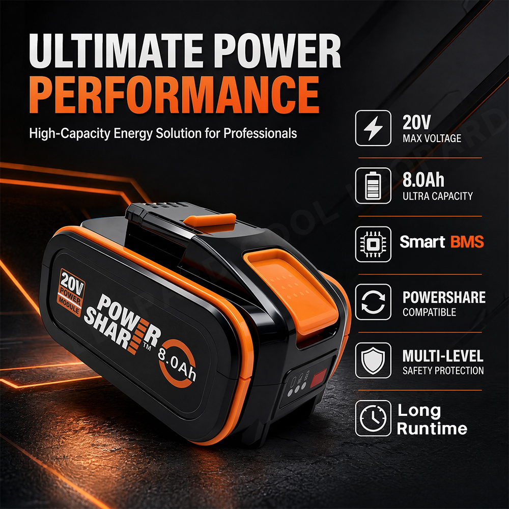 For Worx  20V Lithium Battery  - Power Tools Ltd incelemesi ve fiyatı