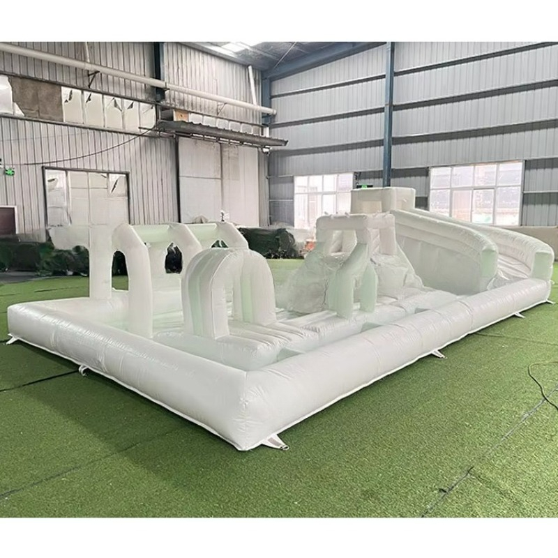 White inflatable water enterta - Power Tools Rental incelemesi ve fiyatı