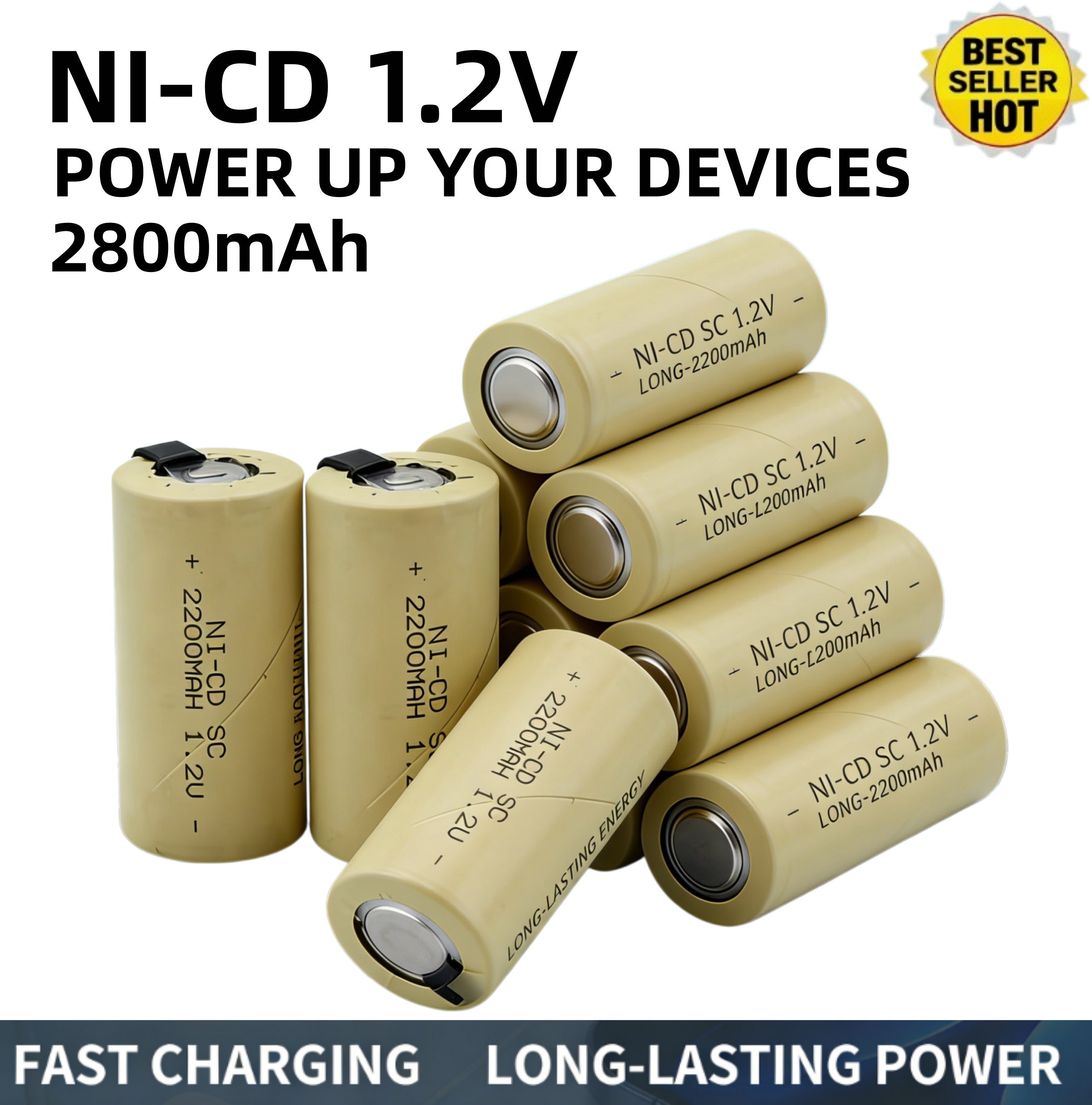 2800mAh 1.2V Ni-Cd Rechargeabl - Power Tools Ltd incelemesi ve fiyatı