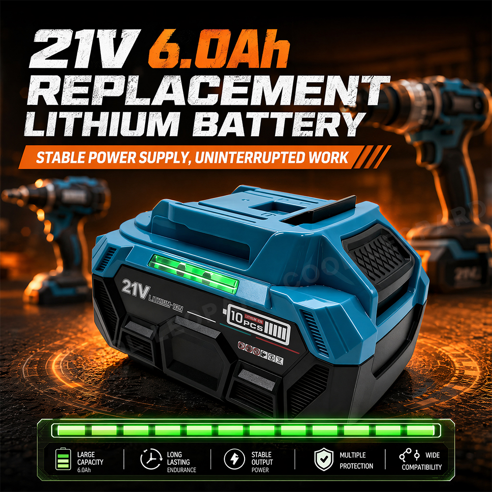 Replacement 18V 21V 3.0Ah 6.0A - Power Tools Ltd incelemesi ve fiyatı