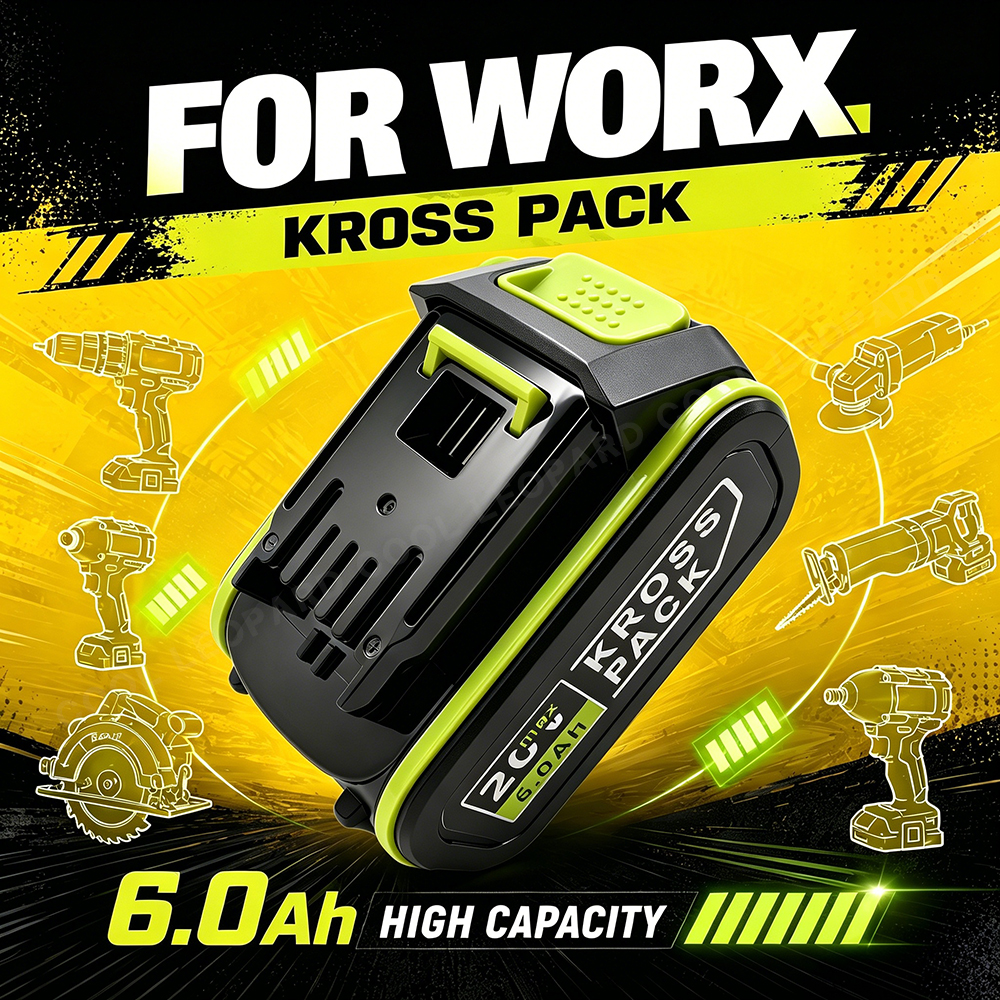 20V 6.0Ah Kross Pack High Capa - Power Tools Ltd incelemesi ve fiyatı