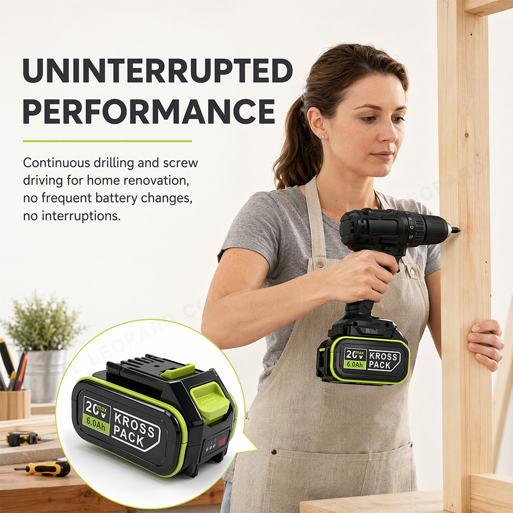 20V 6.0Ah Kross Pack High Capa - Power Tools Ltd incelemesi ve fiyatı