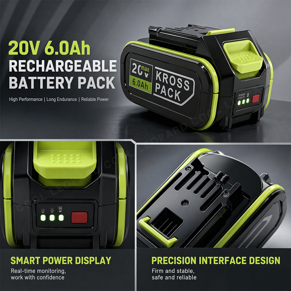 20V 6.0Ah Kross Pack High Capa - Power Tools Ltd incelemesi ve fiyatı