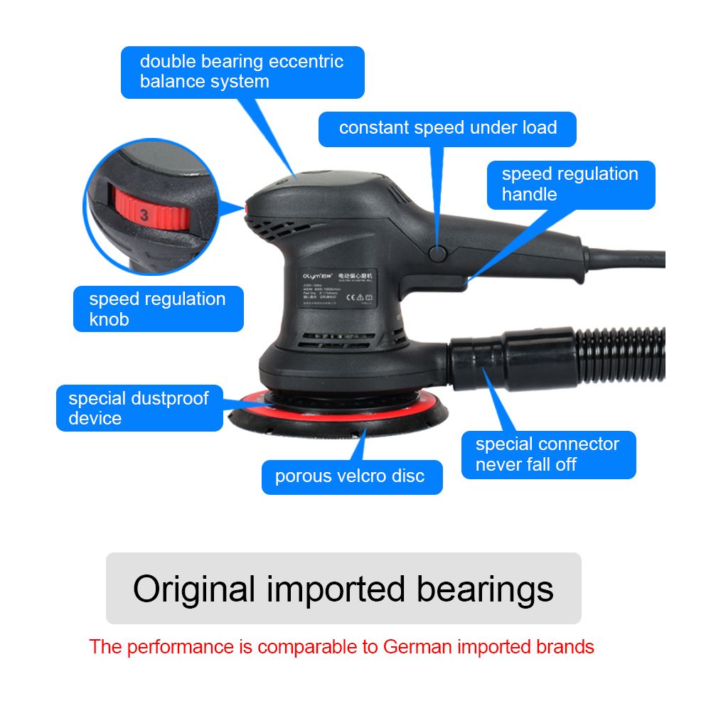 HONGMAI Orbit 3Mm Central Vacu - Random Orbital Sander incelemesi ve fiyatı