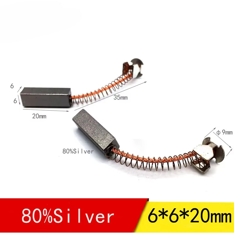 UL94V-0 60-90% Silver Carbon B - Power Tools Carbon Brush incelemesi ve fiyatı