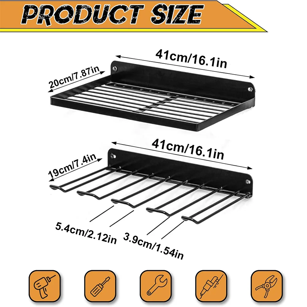 Power Tool Wall Mount Holder H - Power Tools On Pegboard incelemesi ve fiyatı