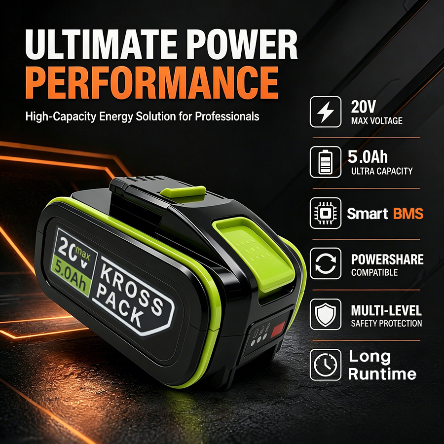 20V 5.0Ah Lithium Battery For  - Power Tools Ltd incelemesi ve fiyatı