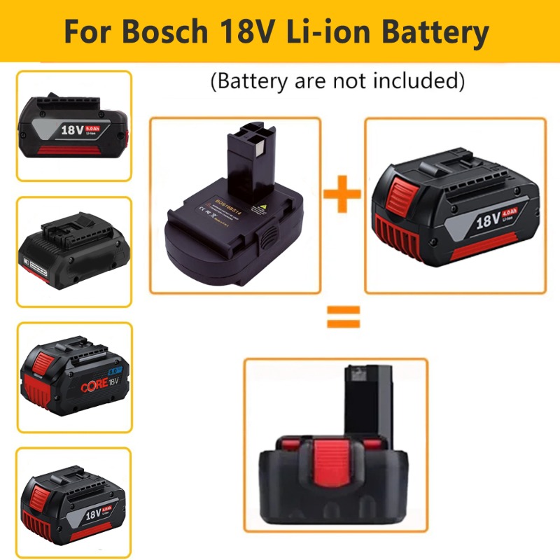 ALASICKA Battery Adapter BOS18 - Power Tools Battery Adapter incelemesi ve fiyatı
