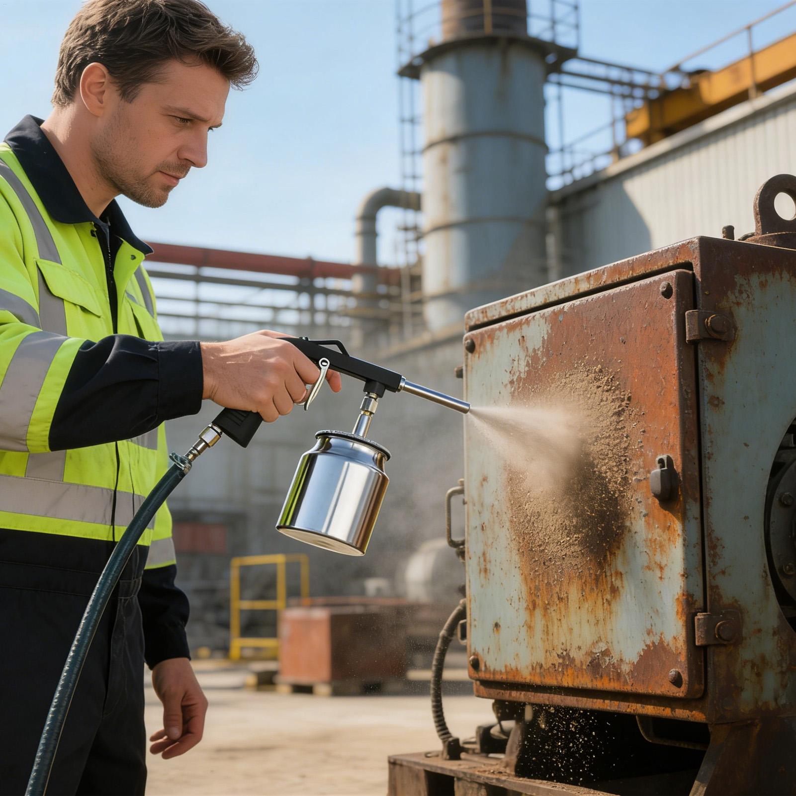 Abrasive Blasting Tool Portabl - Power Tools Portable incelemesi ve fiyatı