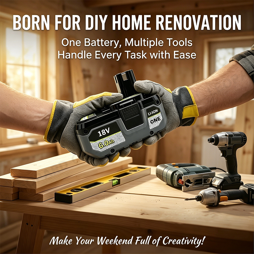 6.0Ah 18V Lithium Ion Battery  - Power Tools Ltd incelemesi ve fiyatı
