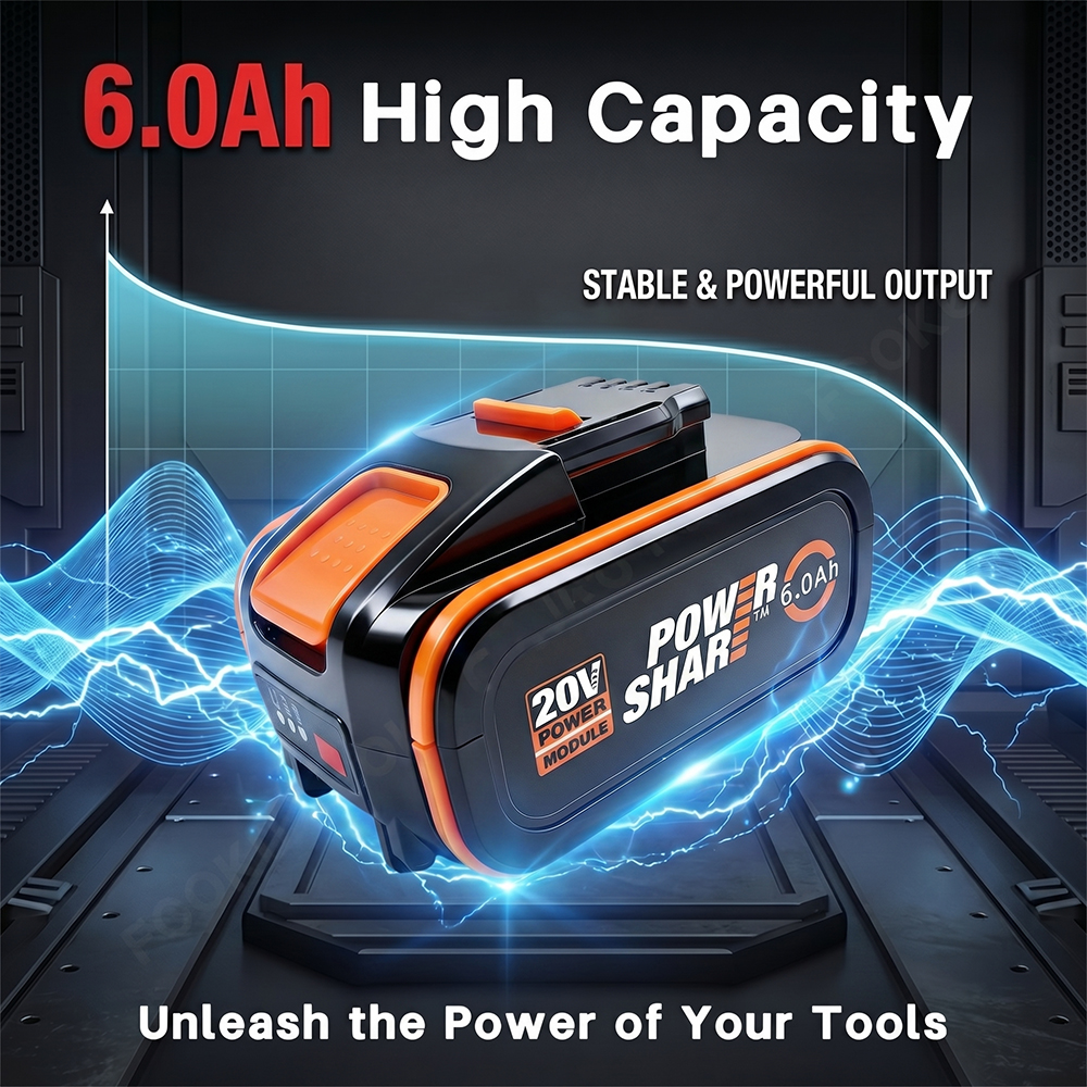 For Worx 20V 6.0Ah High Capaci - Power Tools Ltd incelemesi ve fiyatı