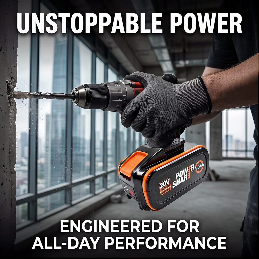 For Worx 20V 6.0Ah High Capaci - Power Tools Ltd incelemesi ve fiyatı