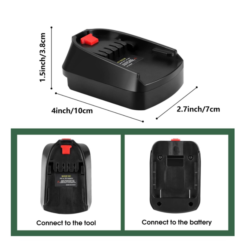 Battery Adapter for Bosch 18V  - Power Tools Battery Adapter incelemesi ve fiyatı