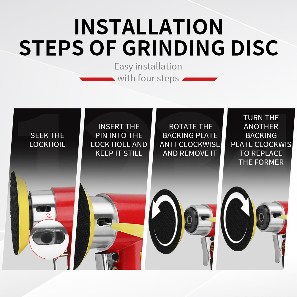 SIFANG Random Orbit Air Sander - Random Orbital Sander incelemesi ve fiyatı