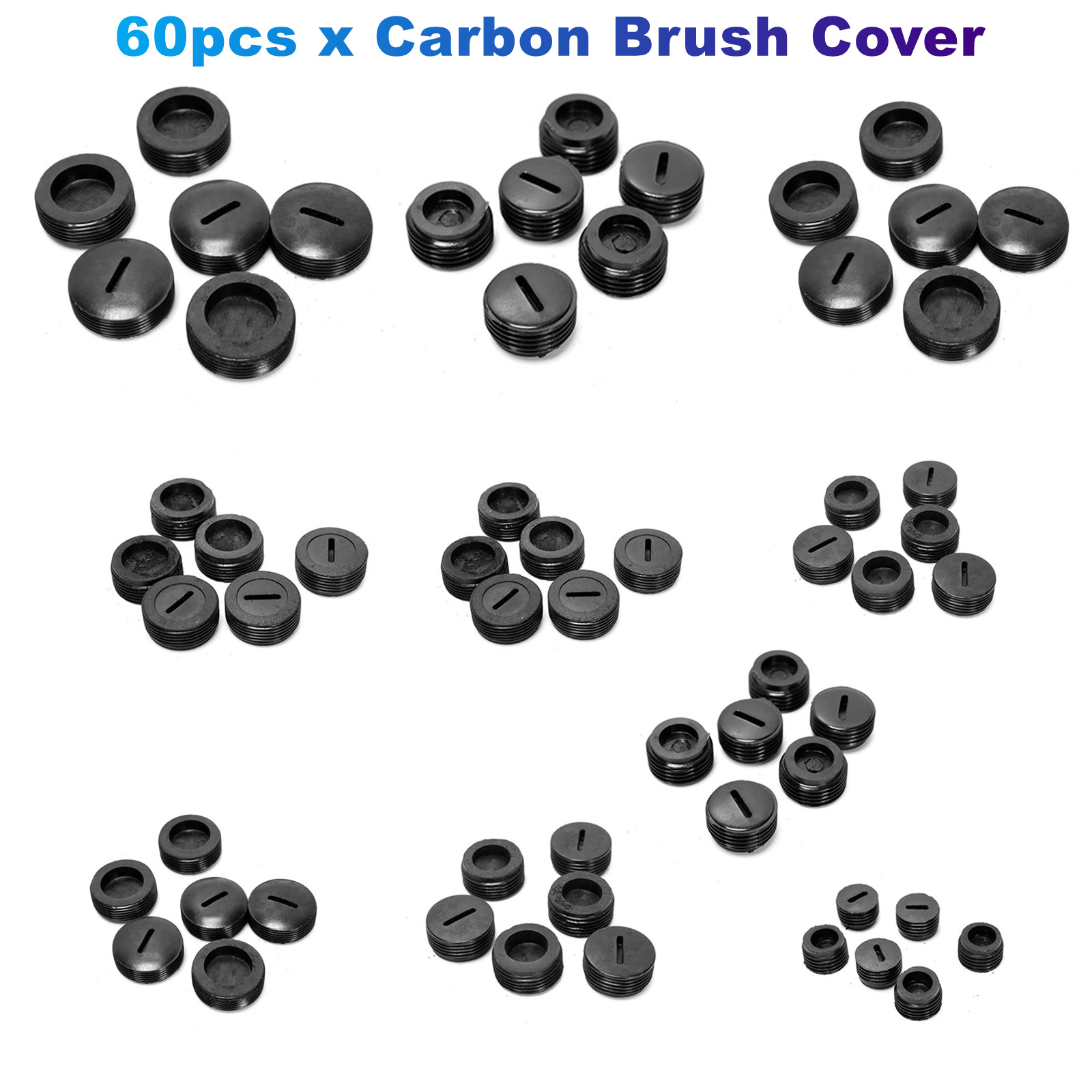 60Pcs/Lot Universal Carbon Bru - Power Tools Carbon Brush incelemesi ve fiyatı