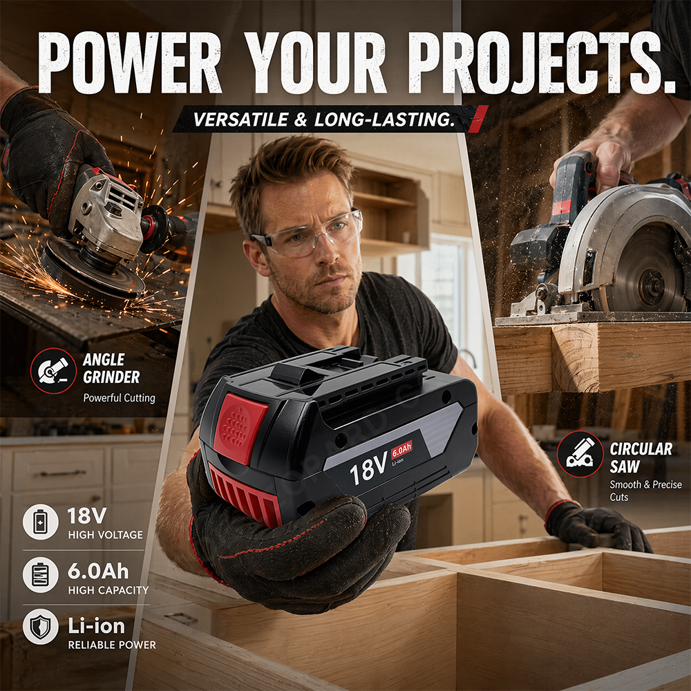 18V 6.0Ah Li-ion Battery for B - Power Tools Ltd incelemesi ve fiyatı