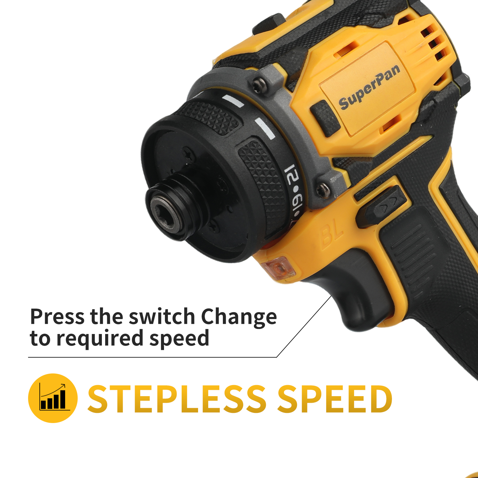 Brushless electric screwdriver - Power Tools Battery Adapter incelemesi ve fiyatı